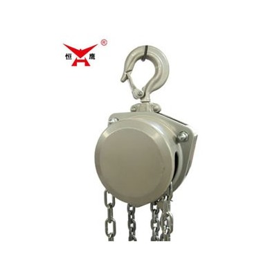 河北0.5吨铝合金手拉葫芦恒鹰起重生产图1