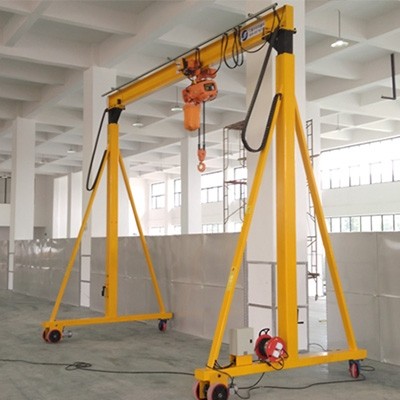 广东无轨电动行走式升降龙门架 重型大型移动龙门架-浙江欧荣图1