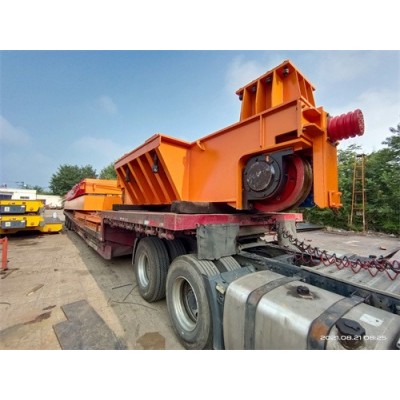 河南濮阳辊压机350T潍坊特钢-法兰克电动平车图1