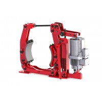 河南专业生产电力液压鼓式制动器YW系列-华创起重机械有限公司
