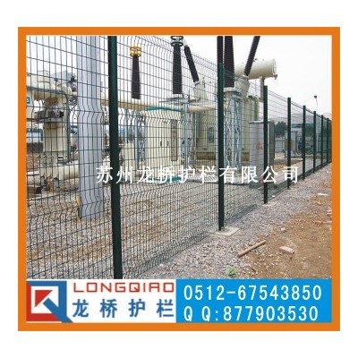 合肥医院围墙护栏网 合肥厂区护栏网 龙桥生产战斧式喷塑护栏网图3
