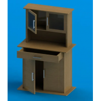 玉柏三维建模立体橱柜设计图片