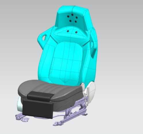 玉柏三维专业设计座椅