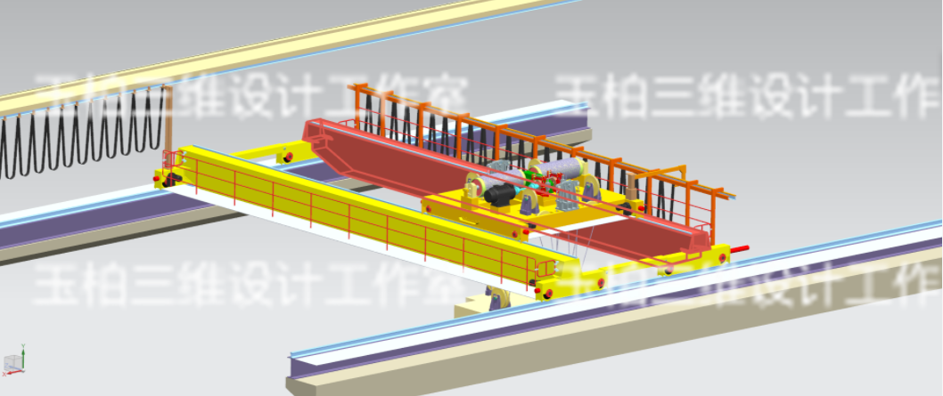 玉柏三维设计-起重机