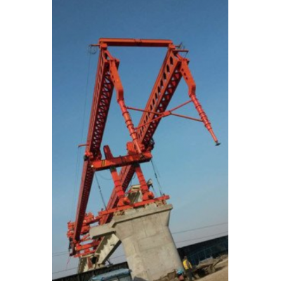 黄冈市架桥机施工现场湖北黄冈起重