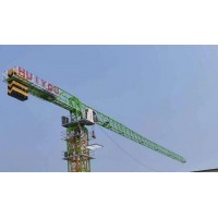 北海合浦县QTZ80平头塔机臂长60米平头塔吊起重量6T塔吊