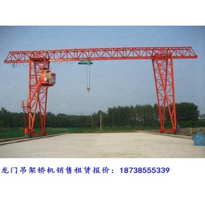 江西萍乡龙门吊租赁公司双外悬门式