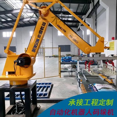 机器人自动码垛设备有机肥堆垛机械手图4