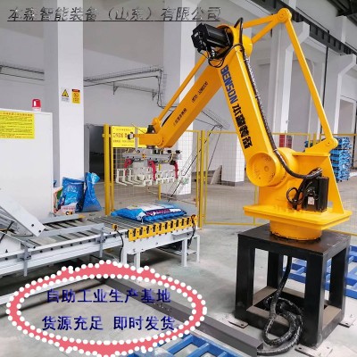 掺混肥码垛机器人自动堆包机图5