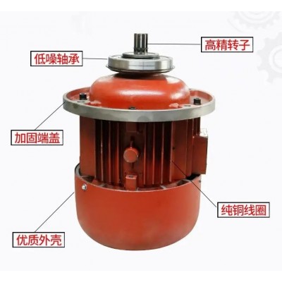 六禾特种锥型起重电机产品拍套电动