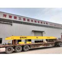 河南菱工5吨起重机发车-河南菱工重型起重机械有限公司